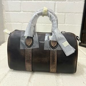 Coach Compass 25 Bag: Loved Leather NWT – Sold Out! Crossbody Strap + Dust Bag